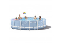 Бассейн каркасный круг Intex Prism Frame 457х122 см (28736)