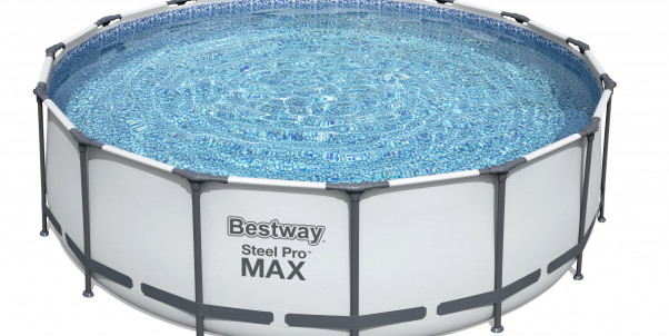 56438 Каркасный бассейн круглый  BestWay, 457х122см, фильтр-насос картр 3028 л/ч (56100, 28236)